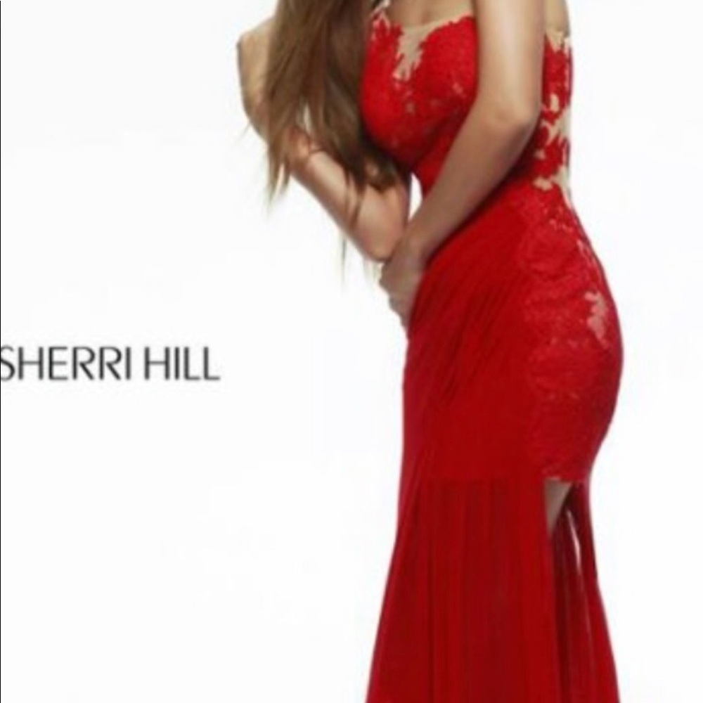 Sherri Hill red dress